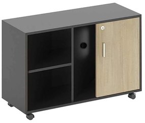 Ντουλάπι PROJECT Πλαϊνό 100x40x62cm Sonoma/Γκρι