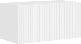 vidaXL Σετ επίπλου τηλεόρασης 4 pcs Υψηλής γυαλάδας λευκό
