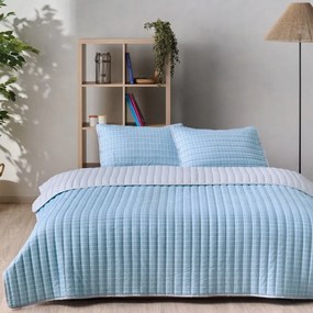 Μαξιλαροθήκες Zuccero 01 (Σετ 2τμχ) Blue-Grey Kentia 52X72 Microfiber-Polyester