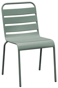 BRIO Καρέκλα-Pro Στοιβαζόμενη Μέταλλο Βαφή Sandy Green 5635C  48x59x79cm Ε543,3