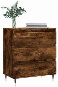 vidaXL Ντουλάπι Καπνιστή Δρυς 60x35x70 εκ. από Επεξεργασμένο Ξύλο