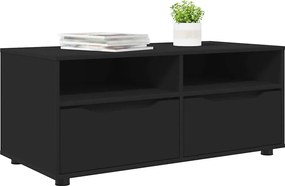 vidaXL Ντουλάπι TV 100 x 48 x 43 εκ. Μαύρο Επεξεργασμένο Ξύλο