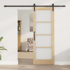 vidaXL Συρόμενη Πόρτα ORKDAL Φυσικό 73,5 x 198,5 εκ.