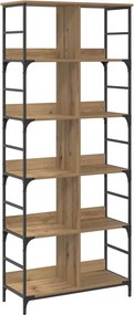 vidaXL Ράφι Βιβλίων 4 επιπέδων 78,5 x 33 x 188,5 εκ. μέταλλο PB