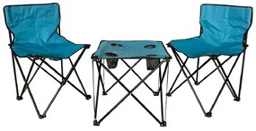 HEINNER DSC001 Σετ HR 2 Πτυσσόμενες Καρέκλες + Τραπέζι Κάμπινγκ