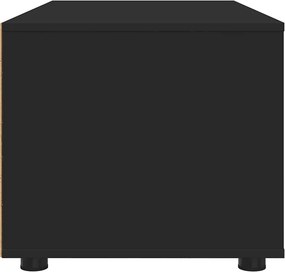 vidaXL Ντουλάπι TV 100 x 48 x 43 εκ. Μαύρο Επεξεργασμένο Ξύλο