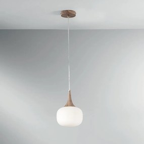 Φωτιστικό Οροφής Κρεμαστό I-Jaipur-S17-BCO E14 150x17x14cm White-Natural Luce Ambiente Design