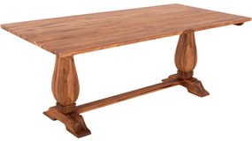 Τραπέζι Guin HM9463.01 200x100x78cm Natural Ξύλο