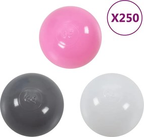 vidaXL Μπάλες για Παιδική Πισίνα 250 τεμ. Πολύχρωμες
