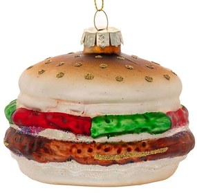 Χριστουγεννιάτικο Στολίδι Burger 87587 9x9x7cm Multi
