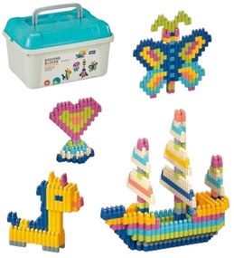 Σετ κατασκευών DIY με τουβλάκια - 320pcs - C2763A-02DIY - 917502