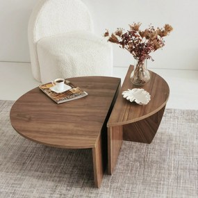 Coffee Table Podium - Walnut Walnut
