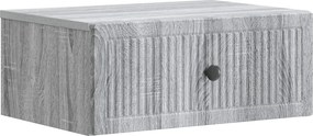 VidaXL Κομοδίνο 2 τεμ. Γκρι Sonoma 49 x 34,5 x 20 εκ.