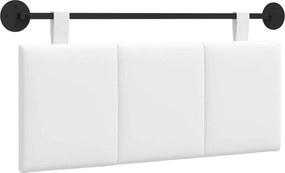 vidaXL Κρεμαστό Κεφαλάρι Λευκός ύφασμα