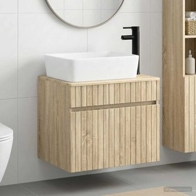 vidaXL Σετ Επίπλων Μπάνιου Sonoma Δρυς Επεξεργασμένο Ξύλο