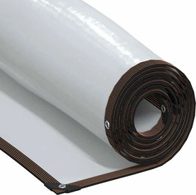 vidaXL Σαφής μουσαμάς με οπές 6x12 m πολυαιθυλένιο
