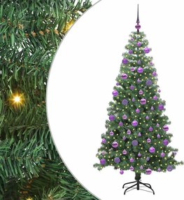 vidaXL Χριστουγεννιάτικο Δέντρο Πράσινο 240 cm PVC