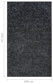 vidaXL Χαλί Διάδρομος Ανθρακί 100 x 150 εκ. από BCF