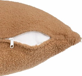 vidaXL Κάλυμμα Μαξιλαριού 2 pcs HEERLEN Μπεζ 80 x 80 cm Μπουκλέ