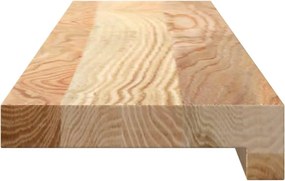 vidaXL Περβάζια Παραθύρων 2 τεμ. Ακατέργαστα 80x15x2 εκ. Μασίφ Δρυς
