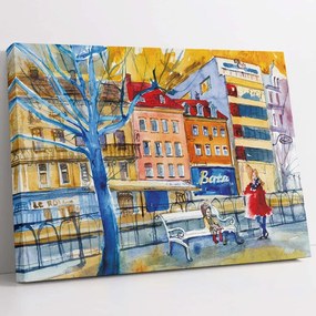 Πίνακας Καμβάς 651MRT1372 70x100cm Multi Wallity Οριζόντιοι Canvas