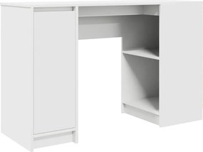 vidaXL Γραφείο Λευκό 120x42x76 εκ. από Επεξεργασμένο Ξύλο