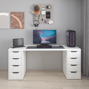 Γραφείο Λευκό BABAL 180x60x75