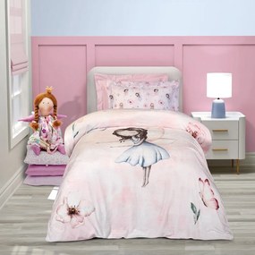 Κουβέρτα Παιδική 8849 Fleece Pink-Light Purple Greenwich Polo Club Μονό 160x220cm Πολυέστερ