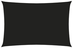vidaXL Πανί Σκίασης Ορθογώνιο Μαύρο 2,5 x 5 μ. από Ύφασμα Oxford