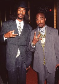 Αφίσα Snoop Dogg & Tupac - Suits, (59.4 x 84.1 cm)