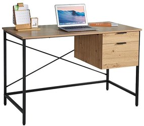 Γραφείο Edge 1932 Fylliana Μεταλλικό Sonoma - Artisan 120x60x76 εκ. 120x60x76 εκ.