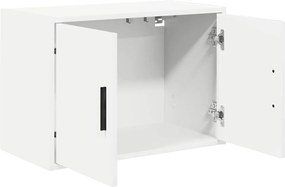 vidaXL ντουλάπι τοίχου γκαράζ Λευκό κατασκευασμένο ξύλο