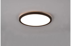 Πλαφονιέρα Φωτιστικό Οροφής LED RGB 18W Dimmer 3CCT Φ29cm Aureo Trio Lighting-R64371132-Μαύρο R64371132