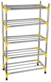 Ραφιέρα παπουτσιών 5 επιπέδων Inox 80105