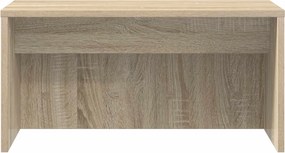 vidaXL Επιτοίχιο γραφείο Επιτοίχιο Δρύς Sonoma 60 x 45 x 30 cm