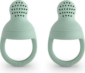Πιπίλες Φαγητού (Σετ 2τμχ) Mushie Cambridge Blue 66-101052