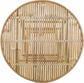 vidaXL Τραπέζι Κήπου Φυσικό 80 x 70 cm Μπαμπού