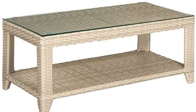 Rattan Βοηθητικό Τραπεζάκι (Coffee Table) 100 x 50 x 42(h)cm