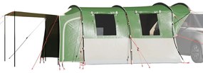 vidaXL Σκηνή Αυτοκινήτου 4 Ατόμων Αδιάβροχη Πράσινη