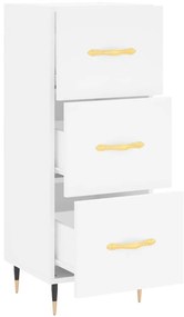 vidaXL Ντουλάπι Λευκό 34,5 x 34 x 90 εκ. από Επεξεργασμένο Ξύλο