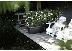 Βάζο Λουλουδιών Elho Μαύρο Πλαστική ύλη