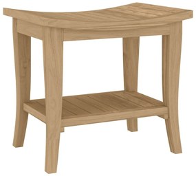 ΣΚΑΜΠΟ ΝΤΟΥΖΙΕΡΑΣ 50 X 35 X 45 ΕΚ. ΑΠΟ ΜΑΣΙΦ ΞΥΛΟ TEAK 340748