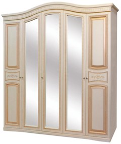 Ντουλάπα Brielle πεντάφυλλη - 228.00Χ58.00Χ230.00cm