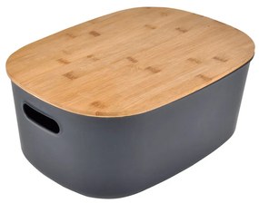 Κουτί Αποθήκευσης (24x18x12.5) L-C Boite Bamboo 6PLS030AT
