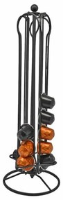 Βάση Περιστρεφόμενη Για 36 Κάψουλες Espresso 829316 13x13x39cm Black Ankor Metal