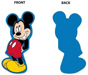 Μαξιλάρι Διακοσμητικό Παιδικό 3D (Με Γέμιση) Disney Home Mickey 412 15cm Blue DimCol 15cm Velboa