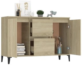 vidaXL Μπουφές Sonoma Δρυς 102 x 35 x 70 εκ. από Επεξεργασμένο Ξύλο