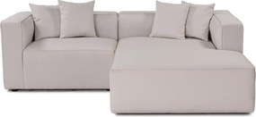Corner Sofa Mora XL Corner Left (CHLLeft -1R) - Ecru Ecru