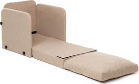 1-Seat Sofa-Bed Saga Single - Beige Beige