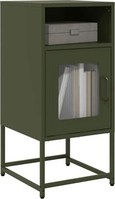 vidaXL Κομοδίνο ντουλάπι Ελαιοπράσινο 36x39x78 cm από